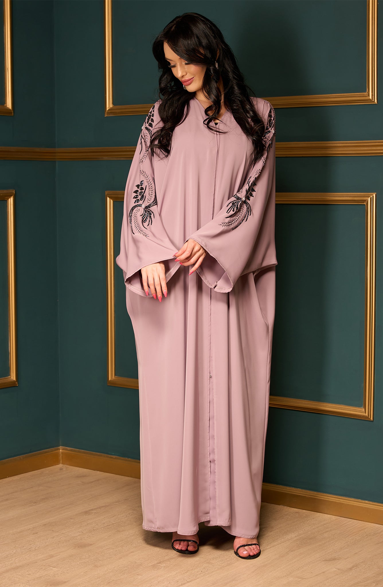 Shomoukh Abaya SS39509-59 - Purple