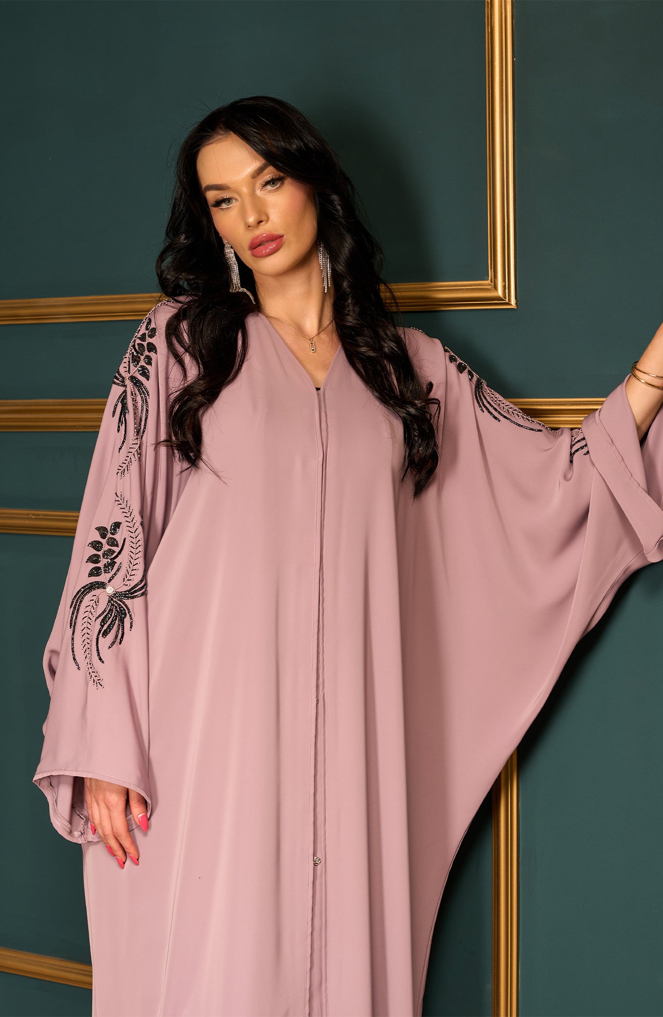 Shomoukh Abaya SS39509-59 - Purple