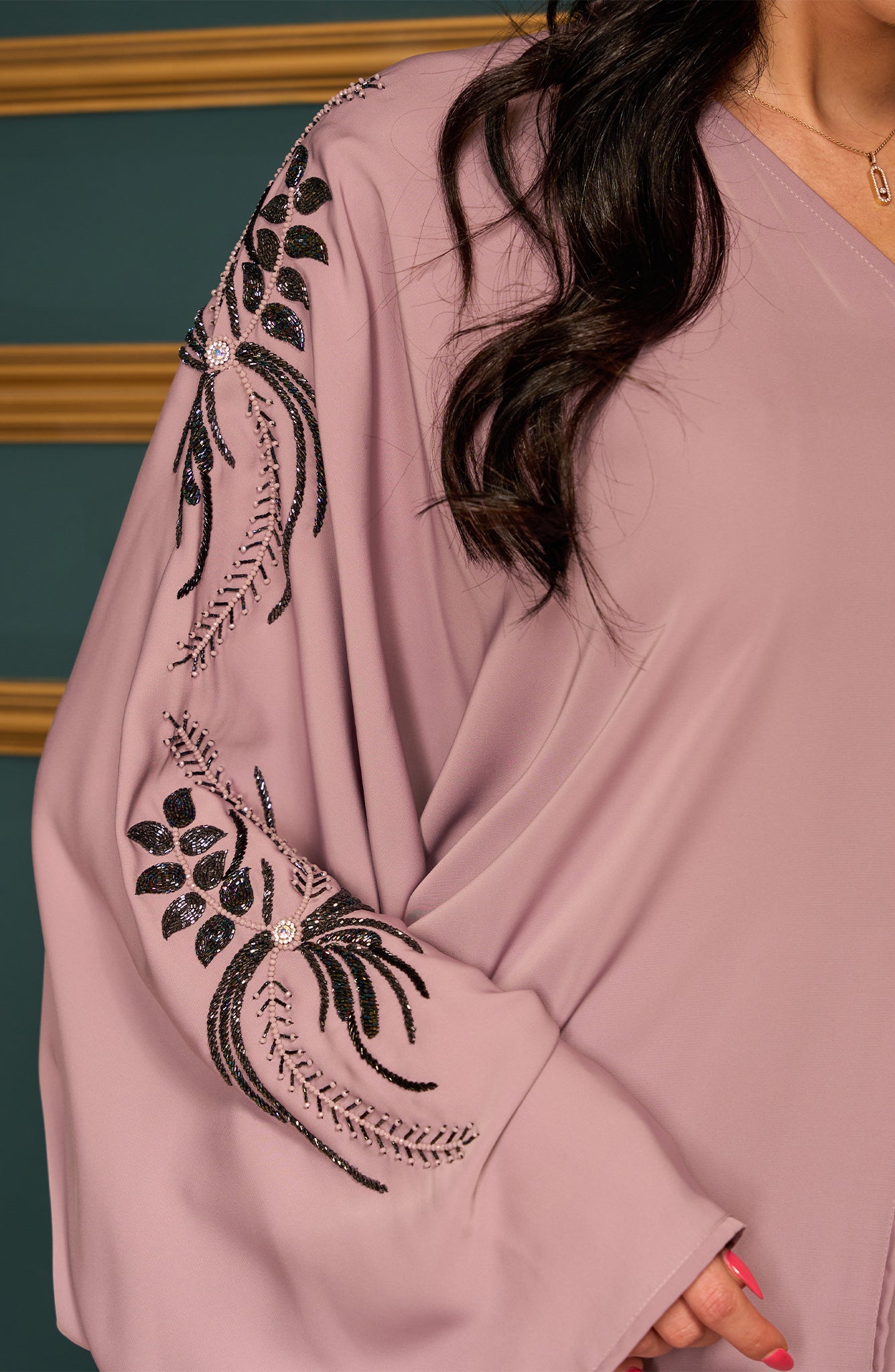 Shomoukh Abaya SS39509-59 - Purple