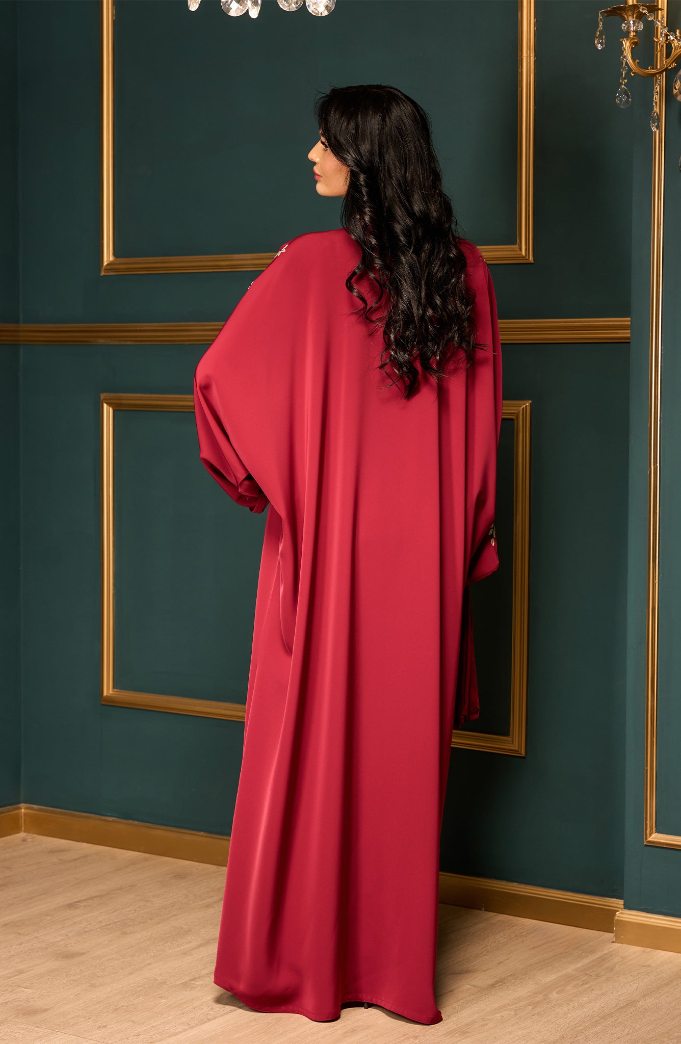 Shomoukh Abaya SS39509-60 - Red