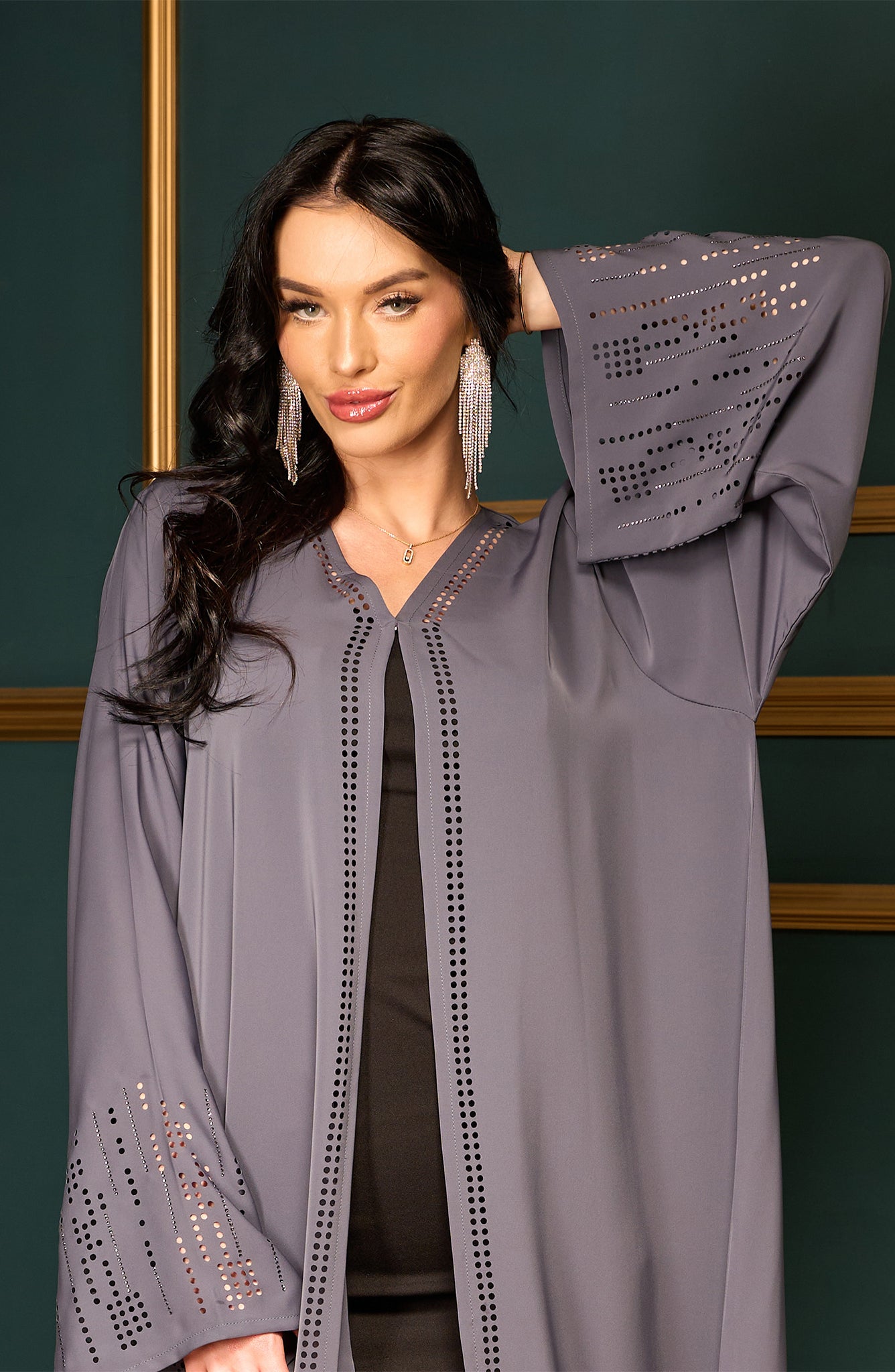 Shomoukh Abaya SS29209-61 - colored