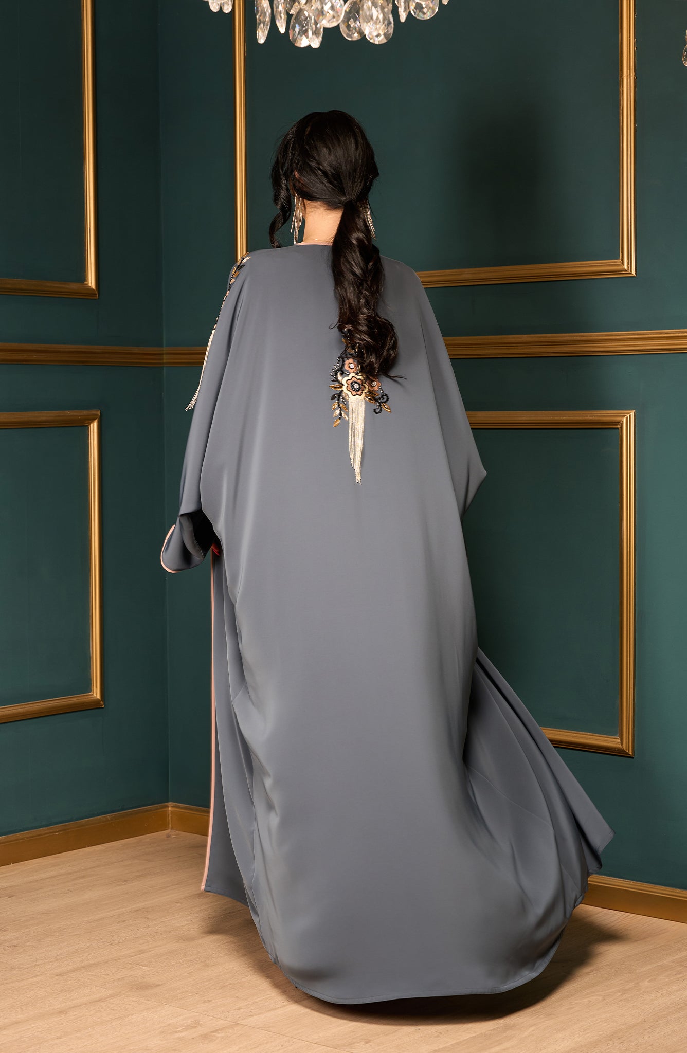 Shomoukh Abaya SS49509-63 - colored