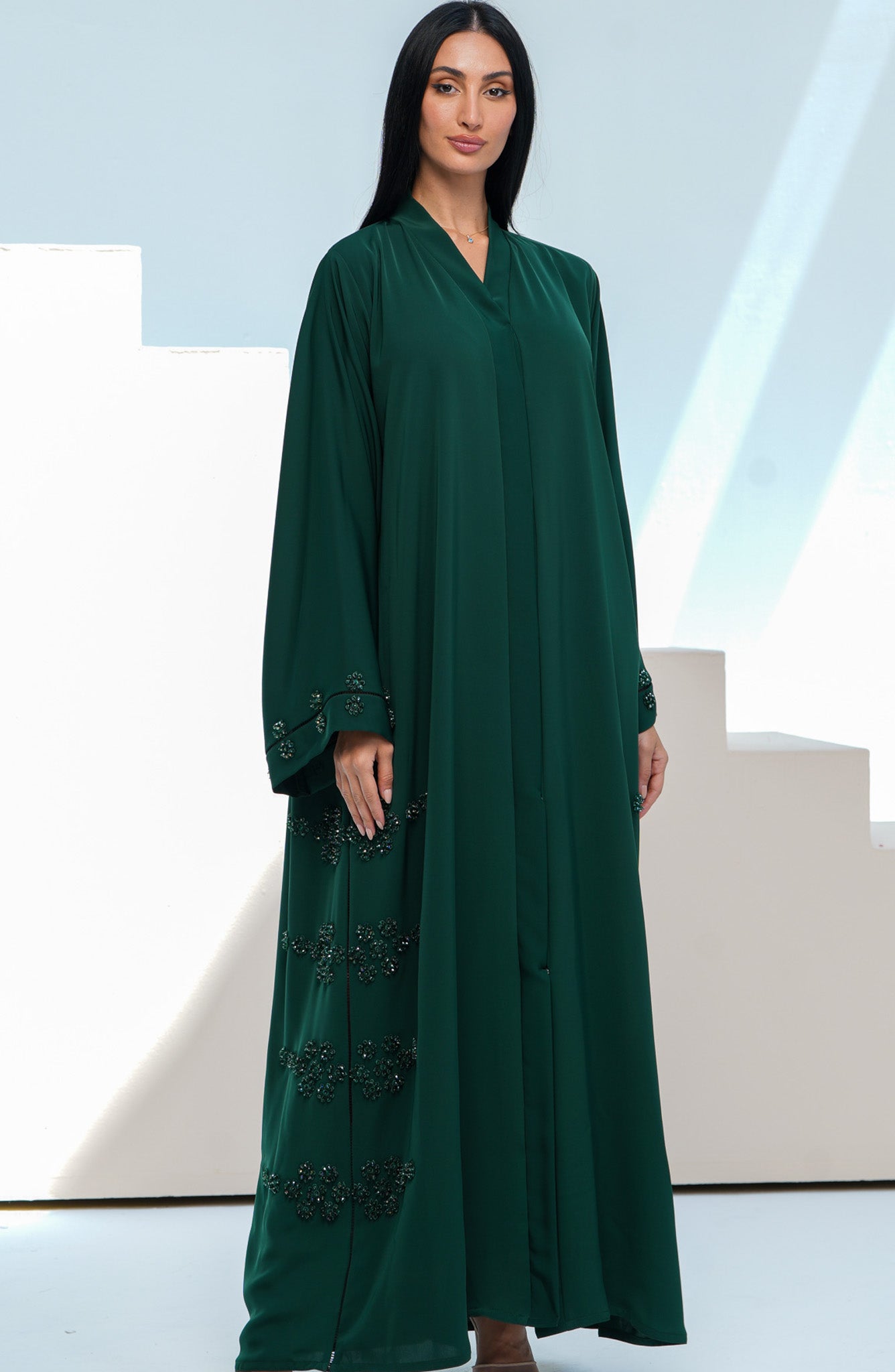 Shomoukh Abaya SS39809-8 - Green