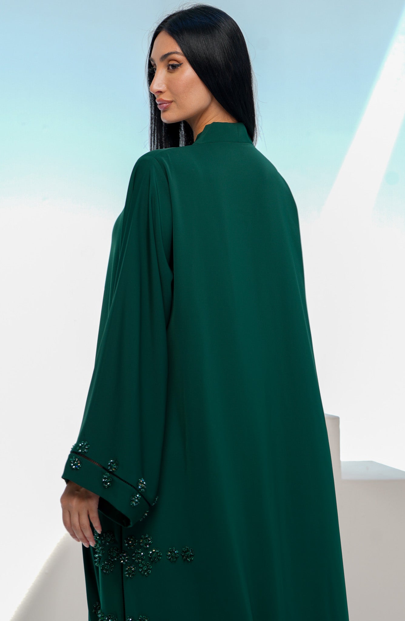 Shomoukh Abaya SS39809-8 - Green