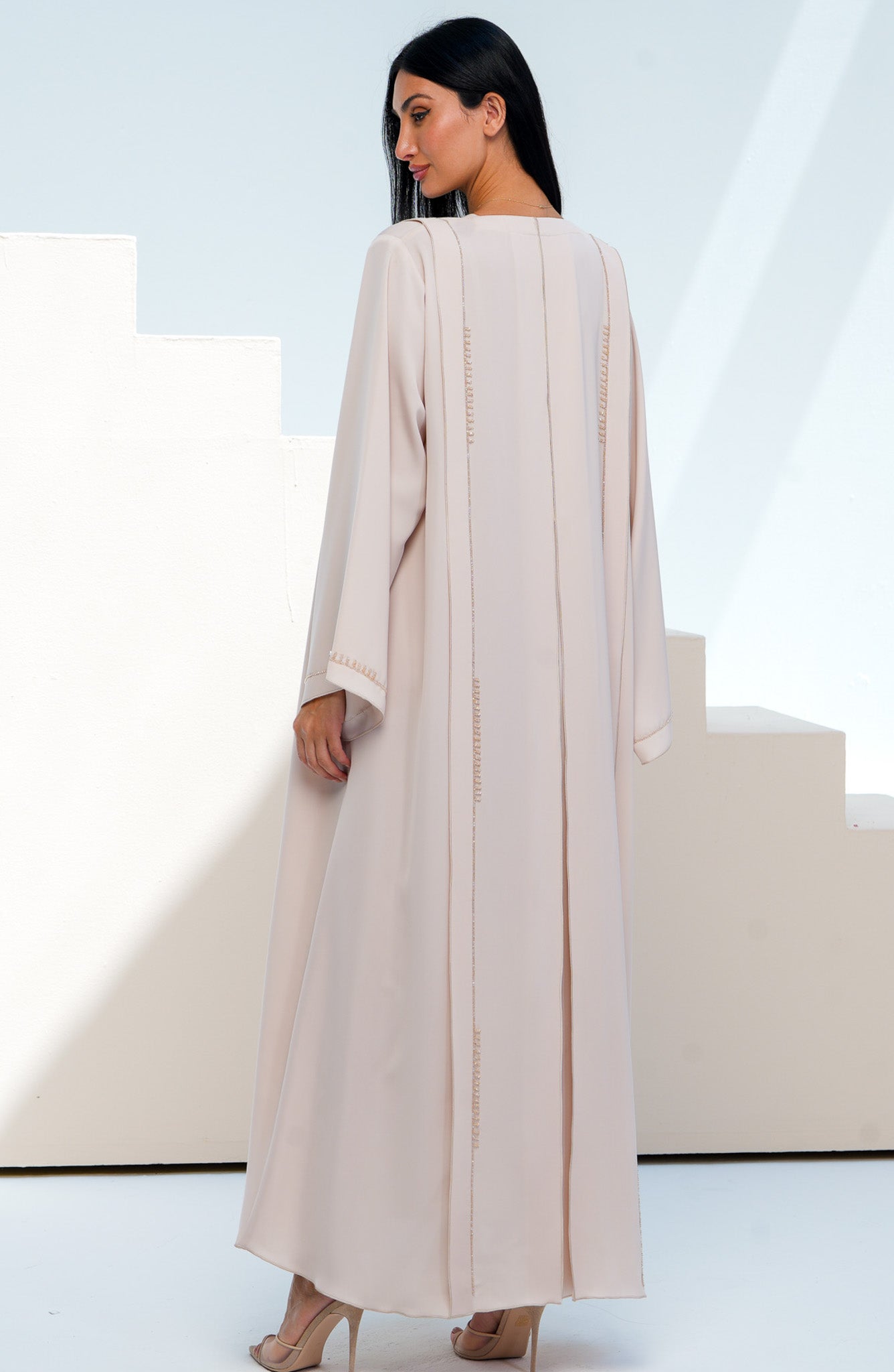 Shomoukh Abaya SS29809-15 - Beige